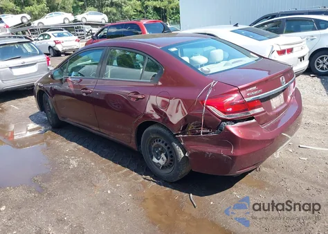 2014 Honda Civic Lx from USA, damaged, VIN 19XFB2F57EE215859